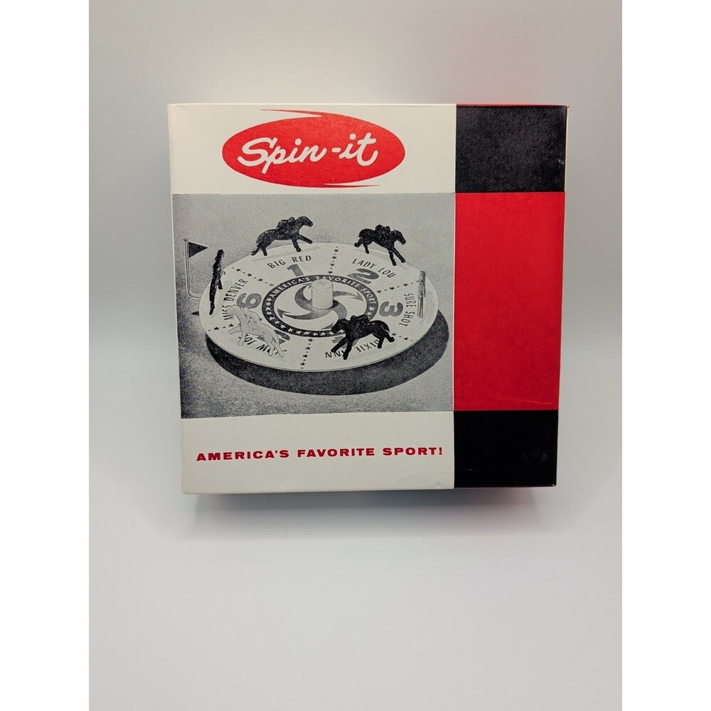Vintage Spin It Horse Game